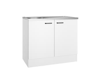 Ondiepe keuken 50cm | RVS werkblad | Spoelbak  kleine ruimte, Nieuw, Wit, Minder dan 100 cm, 50 tot 75 cm