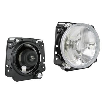 Koplamp VW Golf II, Lampglas: Ø186mm, + H4 & T4W 12V, Auto-onderdelen, Verlichting, Ophalen of Verzenden, Nieuw