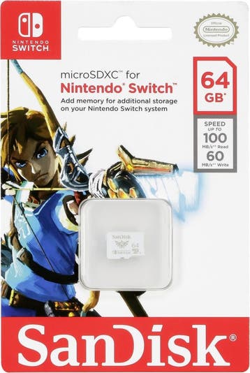 Sandisk MicroSDXC 64GB Memory Card (Legend of Zelda) (Nin..., Verzenden, Gebruikt