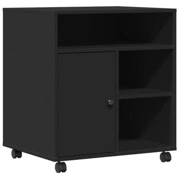 Printerkastje Zwart 60x50cm | Retourdeal 54% Korting, Gebruikt, Ophalen of Verzenden, Minder dan 70 cm, Modern
