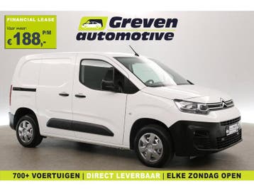 Citroën Berlingo 1.5 BlueHDI 102PK | Airco | Cruise |, Citroën, Wit, Nieuw, Lease