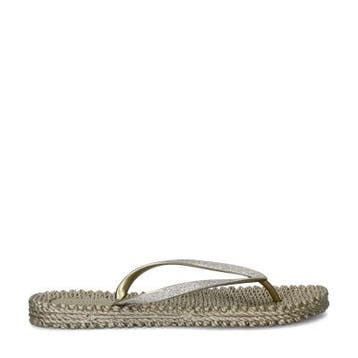 Ilse Jacobsen Cheerful slippers voor dames in het Goud, Kleding | Dames, Slippers, Overige kleuren, Verzenden, Nieuw