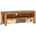 vidaXL Tv-meubel 110x30x40 cm massief gerecycled hout, 100 tot 150 cm, Verzenden, Nieuw, Minder dan 100 cm