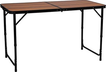 Abbey Camp Campingtafel 120x60 cm Opvouwbaar - Verstelbaar, Verzenden, Nieuw
