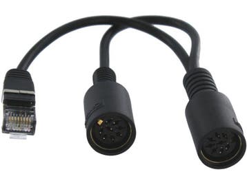 Cavus Verloopkabel PL8  RJ45  2x8 polig Din [female] BCY0..., Verzenden, Nieuw