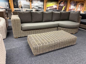 Showroommodel Queen chaise longue loungeset, Tuin en Terras, Ophalen of Verzenden, Nieuw
