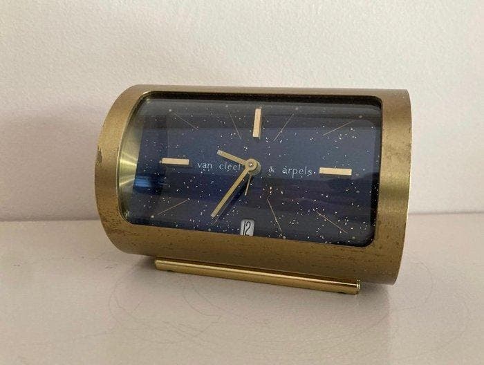 Klok - Van Cleef & Arpels - Metaal - 1960-1970, Antiek en Kunst, Antiek | Klokken