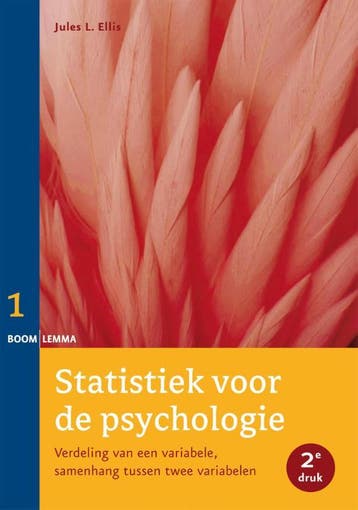 Verdeling van een variabele, samenhang tussen twee, Boeken, Verzenden, Zo goed als nieuw, Jules L. Ellis