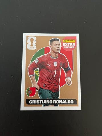 2026 Panini WM Cristiano Ronaldo - Extra Sticker Bronze - 1, Nieuw