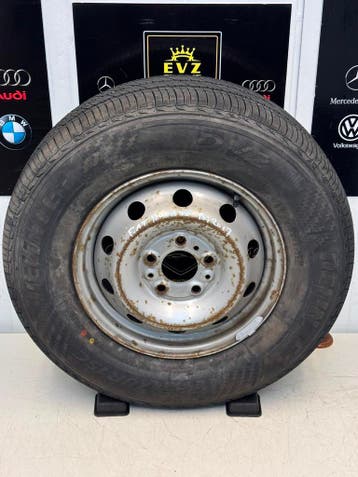 Fiat Ducato bj.2017 Reservewiel/thuiskomer 225/70R15C 5x130, 15 inch, Banden en Velgen, Bestelwagen, Gebruikt