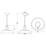 LED Hanglamp - Hangverlichting - Trion Wulo - E27 Fitting -, Huis en Inrichting, Lampen | Hanglampen, Ophalen of Verzenden, Nieuw