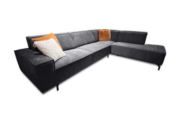 Heerlen Hocker - hockers - Antraciet, Nieuw, Stof