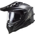 LS2 MX701 C Explorer Glans Carbon Adventure Helm, 3XL of groter, Nieuw met kaartje, Overige merken, Heren