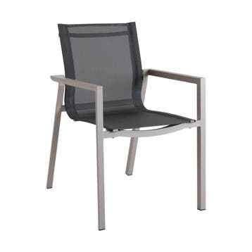 *WOONWINKEL* Brafab Delia Stapelstoel Khaki, Verzenden, Nieuw