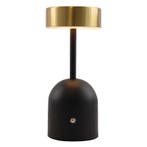 Moderne tafellamp messing, Isabel, 3W, 3000K LED, met, Nieuw, Ophalen of Verzenden, Metaal, Modern
