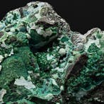 Malachietgroen met blauwe chrysocolla, Zaïre Kristallen op