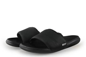 Reef Slippers in maat 45 Zwart, Slippers, Verzenden, Zwart, Zo goed als nieuw
