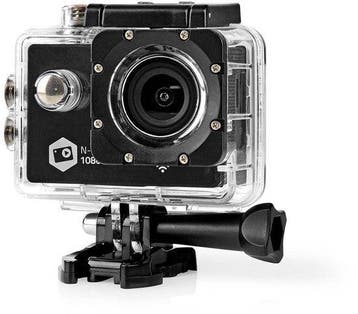 Action Camera – 1080p@30fps – 12 MP – 30M Waterdicht – WiFi, Verzenden, Zo goed als nieuw