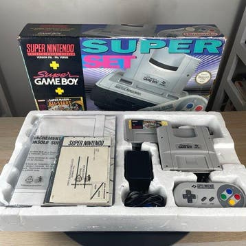 Nintendo - Super Nintendo (SNES) - ULTRA RARE - Super Set, Spelcomputers en Games, Spelcomputers | Overige Accessoires, Nieuw