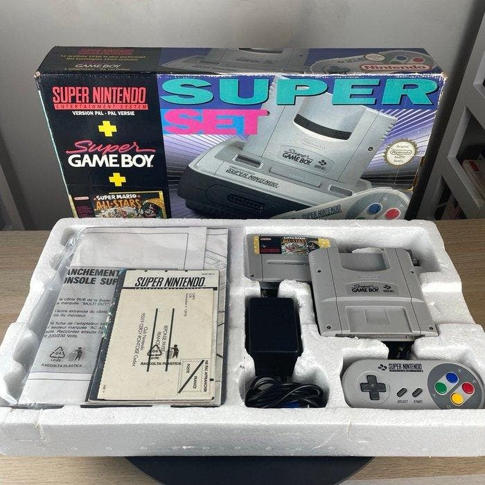 Nintendo - Super Nintendo (SNES) - ULTRA RARE - Super Set, Spelcomputers en Games, Spelcomputers | Overige Accessoires