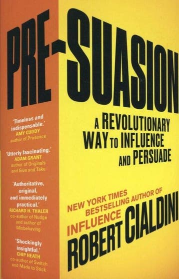 Pre-suasion 9781847941435 Robert Cialdini, Verzenden, Zo goed als nieuw, Robert Cialdini