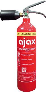 Brandblusser | CO2 | 12,5 kg | Handmatig | 5 L | Klasse B, Verzenden, Nieuw in verpakking