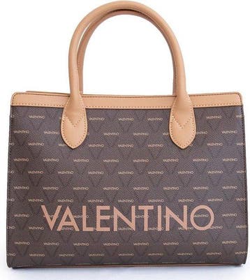 Valentino Handbags Handtas Liuto Tote Bruin, Verzenden, Nieuw