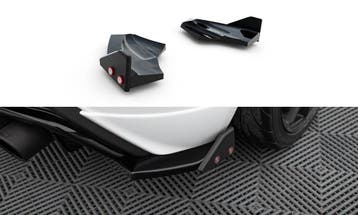 Achterzij Spoilers V.3 + Flaps Ford Fiesta ST MK7 Facelift, Auto-onderdelen, Ophalen of Verzenden, Nieuw