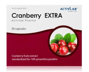 Activlab - Cranberry EXTRA - 60 Capsules, Verzenden, Nieuw, Poeder of Drank