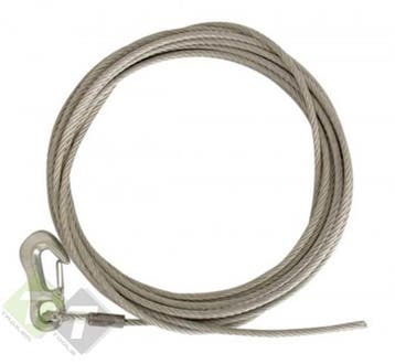 Lierkabel 8.5 Mtr X 4 Mm, Staalkabel, Max. 500 Kg, Ophalen of Verzenden, Nieuw, Universele onderdelen