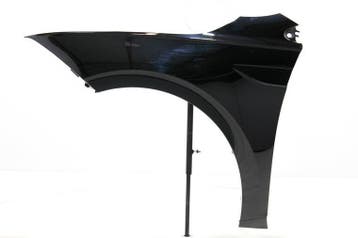 Spatbord linksvoor Volkswagen Polo 2G DEEPBLACK (LC9X), Volkswagen, Voor, Nieuw, Ophalen of Verzenden