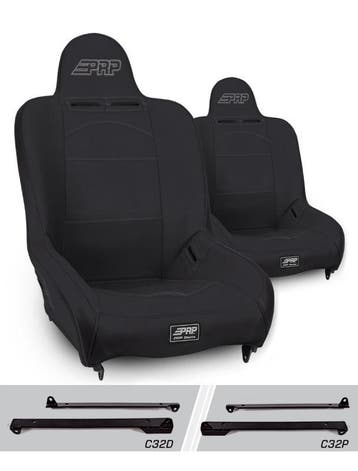 PRP Premier High Back Suspension Seats Kit for Jeep Wrangler, Ophalen of Verzenden, Nieuw