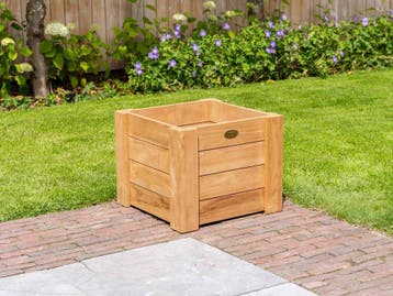 Vierkante plantenbak | stoere uitstraling | ruime collectie, Minder dan 60 cm, Vierkant, Nieuw, Ophalen of Verzenden