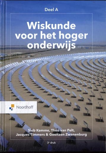 Wiskunde voor het hoger onderwijs A 9789001277673, Zo goed als nieuw