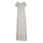 Patrizia Pepe • gestreepte maxi jurk • 36 (I), Kleding | Dames, Jurken, Verzenden, Wit, Nieuw, Patrizia Pepe