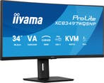 34 Iiyama ProLite XCB3497WQSNP-B1 Curved/WQHD/DP/2xHDMI, Ophalen of Verzenden, Nieuw, Quad HD (2K)
