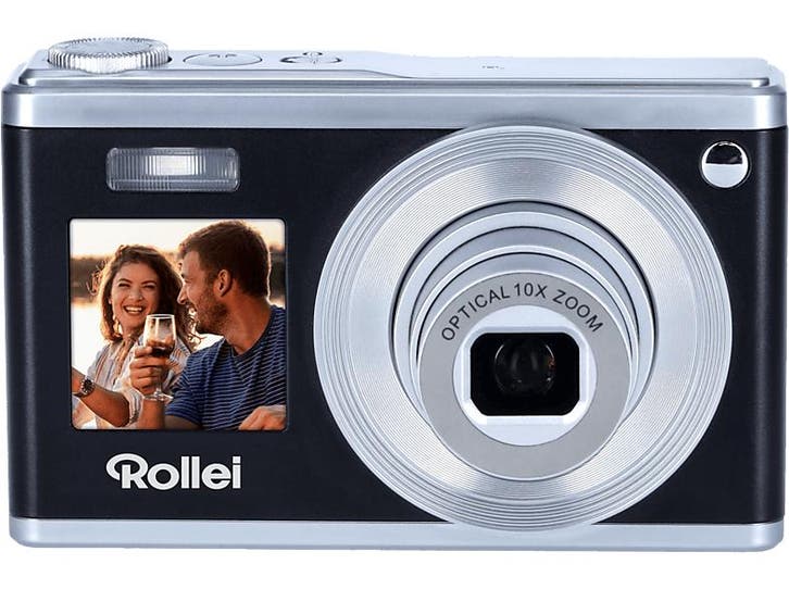 Rollei -  Rollei -  Compactline 10x Compactcamera  - Zwart, Audio, Tv en Foto, Fotocamera's Digitaal, Nieuw, Overige Merken, Compact