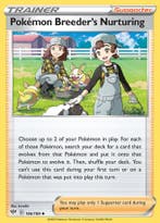 Pokémon Breeders Nurturing 166/189 Darkness Ablaze, Hobby en Vrije tijd, Verzamelkaartspellen | Pokémon, Ophalen of Verzenden
