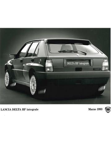 1993 LANCIA DELTA HF INTEGRALE PERSFOTO, Boeken, Nieuw, Author