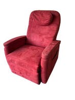 Fitform  sta op stoel 570 in rode stof. 57 cm breed!, Minder dan 75 cm, Stof, Ophalen of Verzenden, Zo goed als nieuw