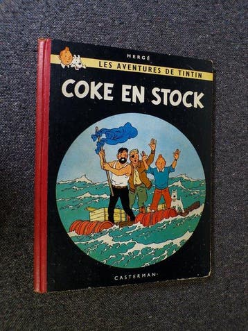 Tintin T19 - Coke en Stock (B24) - C - 1 Album - Eerste druk, Nieuw