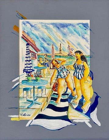 Patrice Longo (1960) - Les baigneuses