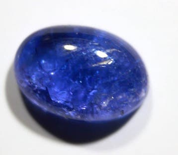 Geen minimumprijs - ct. 3,60. Tanzaniet Natuurlijk Blauw,
