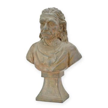 BRONZEN BORSTBEELD VAN ALBERT EINSTEIN (Interieur), Verzenden, Nieuw