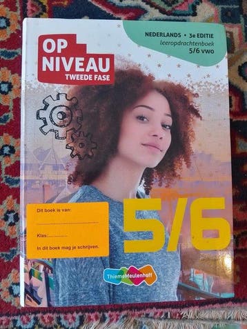 Op niveau tweede fase Leeropdrachtenboek 5/6 vwo |, Verzenden, Zo goed als nieuw