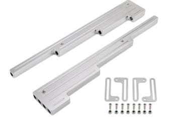 Aluminium V8 stripe bougiekabel geleiders blanco, Ophalen of Verzenden, Nieuw