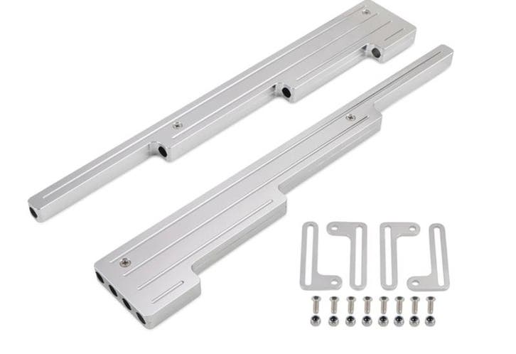 Aluminium V8 stripe bougiekabel geleiders blanco, Auto-onderdelen, Elektronica en Kabels, Nieuw, Ophalen of Verzenden