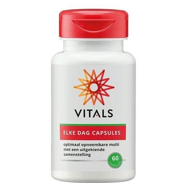 Vitals Elke dag - 60 capsules, Diversen, Verzenden, Nieuw