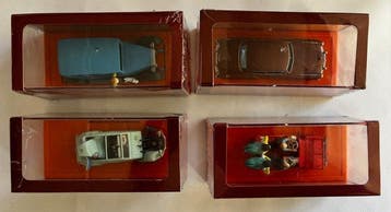 1:43 - Modelauto (4) - véhicules En voiture Tintin -, Nieuw