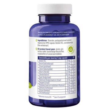 Vitakruid Mineralen Complex - 90 Vegan Capsules, Ophalen of Verzenden, Nieuw, Overige typen